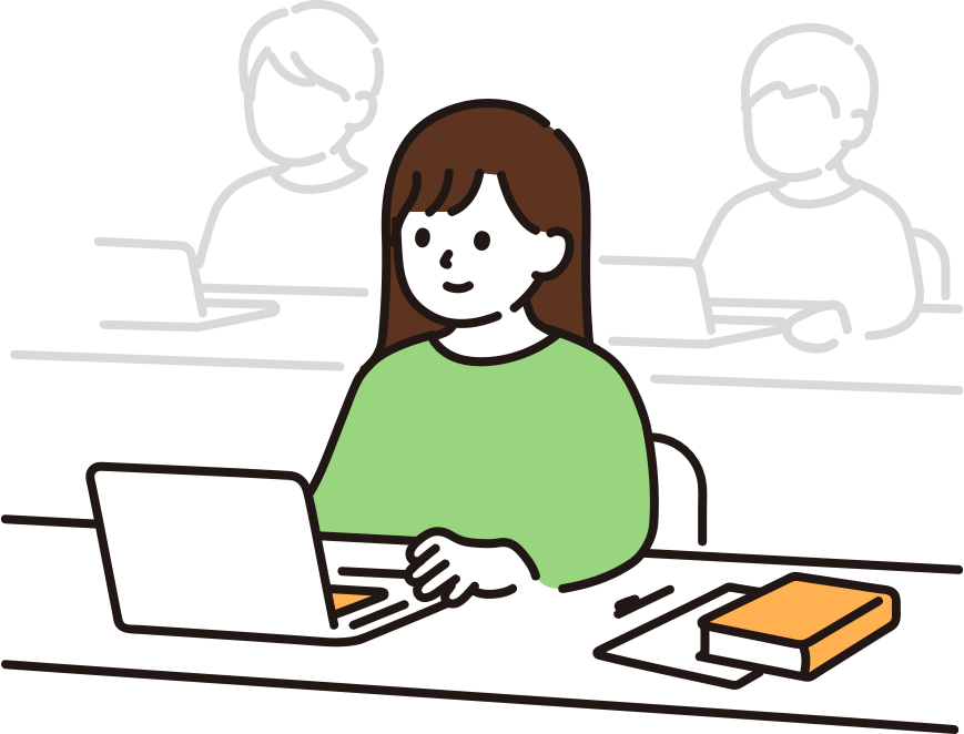 自分に合う授業を選ぶ