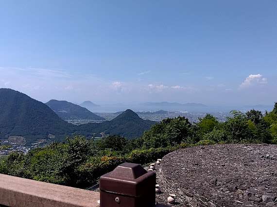 野田院古墳からの景色